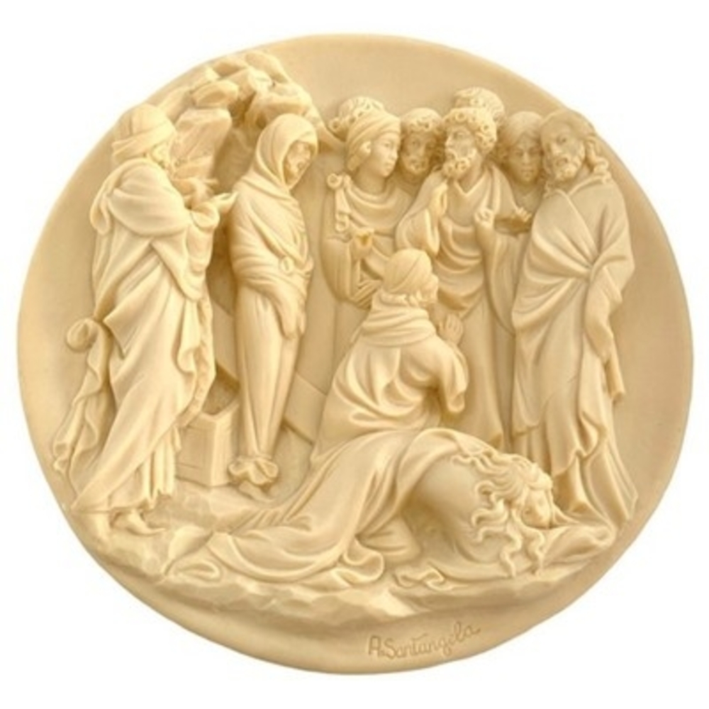 The Raising Of Lazarus Studio Dante Di Volteradici Collector Plate - Picture 2 of 7